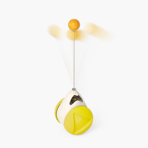 Image of Cat Rotating Windmill Multi-Function Toys Itch Scratching Device Teeth Shining Toy