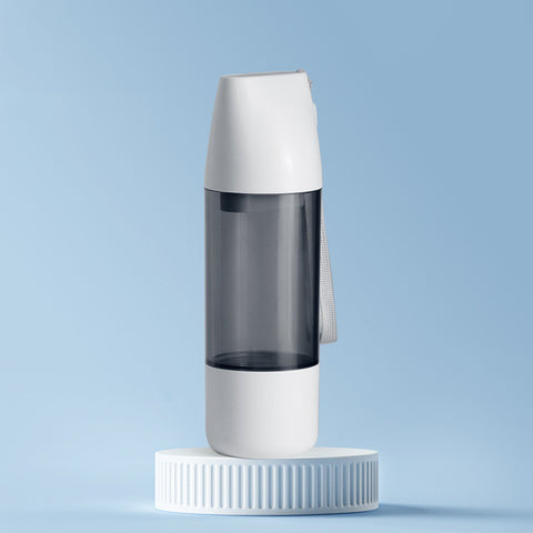Image of Portable Dog Water Bottle 350ml Water Food Container For Dog Pets Feeder Bowl Outdoor Travel Drinking Bowls Water Dispenser