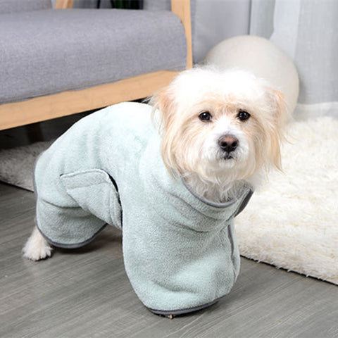 Image of Quick-drying Pet Absorbent Towel Dog Bathrobe Pet Dog Bath Towel For Dogs Cats Microfiber Absorbent Pet Drying Towel Pet Supplies Pet Products