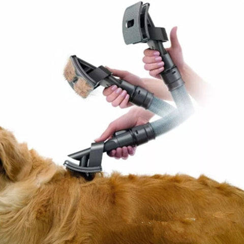 Image of Pet Grooming Brush Tool Pet Vacuum Cleaner Brush Attachment