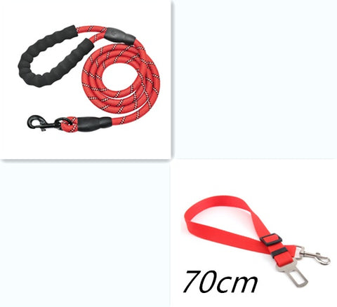 Image of Reflective Dog Leash Nylon Pet Dog Leash Rope For Small Medium Large Dogs Walking Training Pet Suppiles