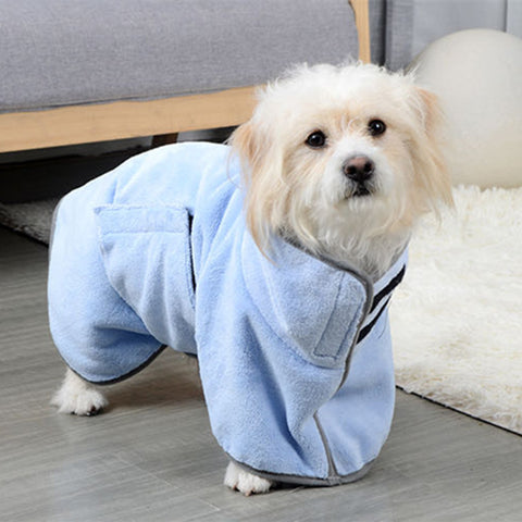 Image of Quick-drying Pet Absorbent Towel Dog Bathrobe Pet Dog Bath Towel For Dogs Cats Microfiber Absorbent Pet Drying Towel Pet Supplies Pet Products