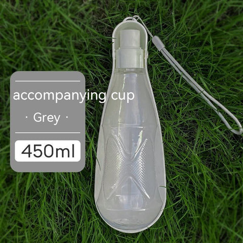 Image of Pet Water Cup Outdoor Portable Folding Dog Water Bottle 550ml Large Capacity Medium To Large Dog Drinking Bottle