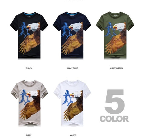 Image of 2020 new type of personality pattern 3D T-shirt - Alexecom.com