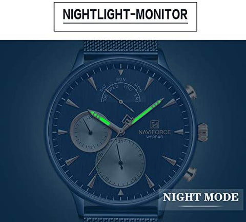 Image of Men's Multifunction Analog Quartz Watches Waterproof