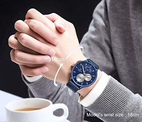 Image of Men's Multifunction Analog Quartz Watches Waterproof