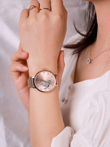 Image of Women's Fashion Watches Waterproof Analog Luxury Wristwatch
