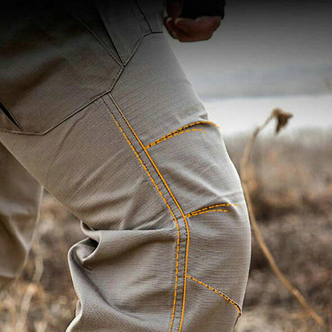 Image of Mens Tactical Pants Lightweight Cargo Pants Military Casual Army Trousers Combat Fishing Travel Hiking