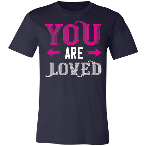 Image of Valentine Design Unisex Jersey Short-Sleeve T-Shirt