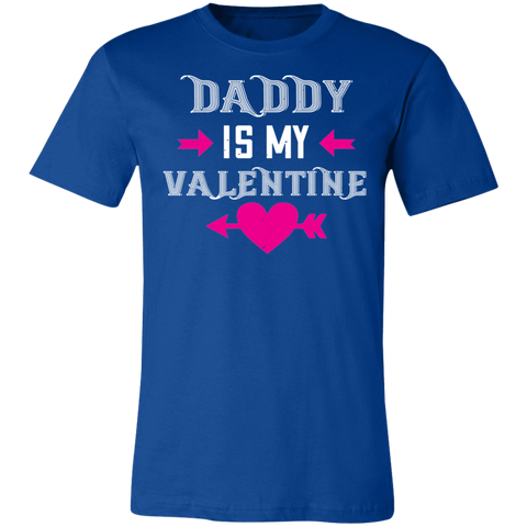 Image of Valentine Design Unisex Jersey Short-Sleeve T-Shirt