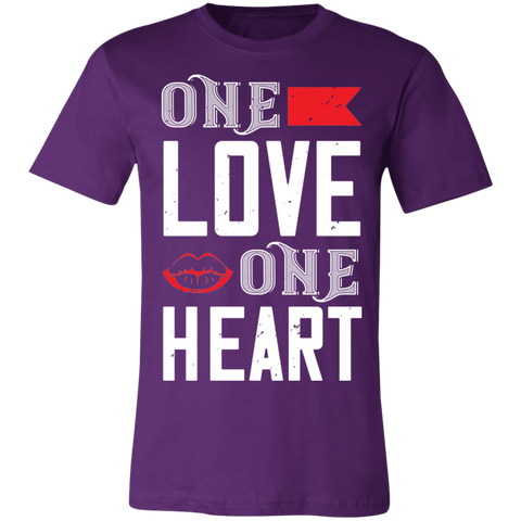 Image of Valentine Design Unisex Jersey Short-Sleeve T-Shirt