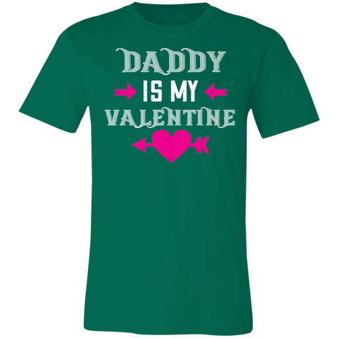 Image of Valentine Design Unisex Jersey Short-Sleeve T-Shirt