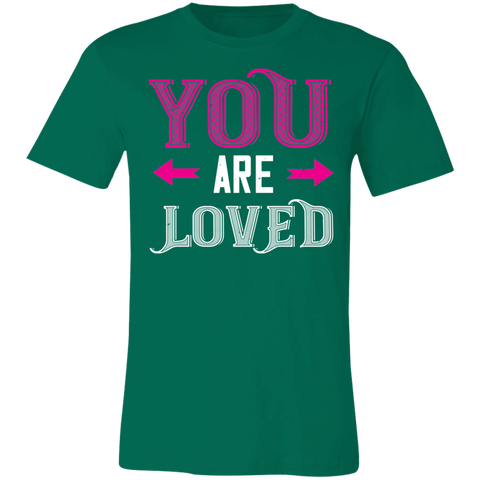 Image of Valentine Design Unisex Jersey Short-Sleeve T-Shirt