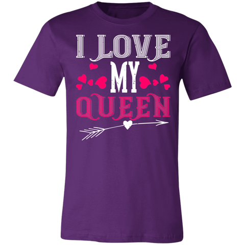 Image of Valentine Design Unisex Jersey Short-Sleeve T-Shirt