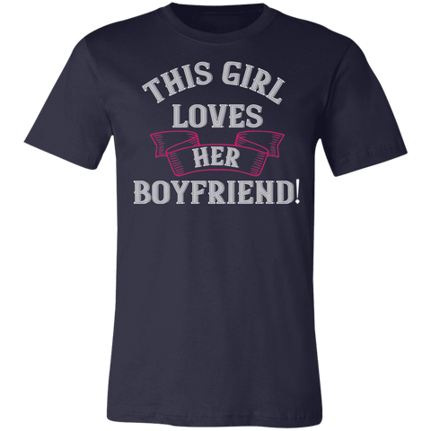 Image of Valentine Design Unisex Jersey Short-Sleeve T-Shirt