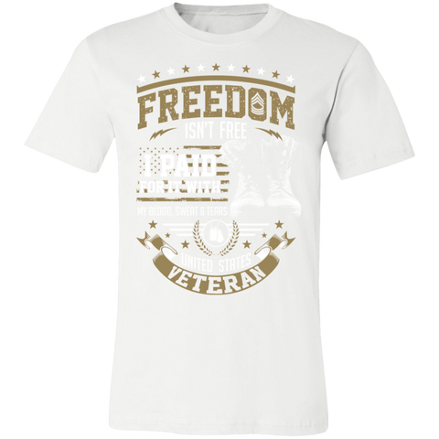 Image of Veteran Design Premium Unisex Jersey Short-Sleeve T-Shirt