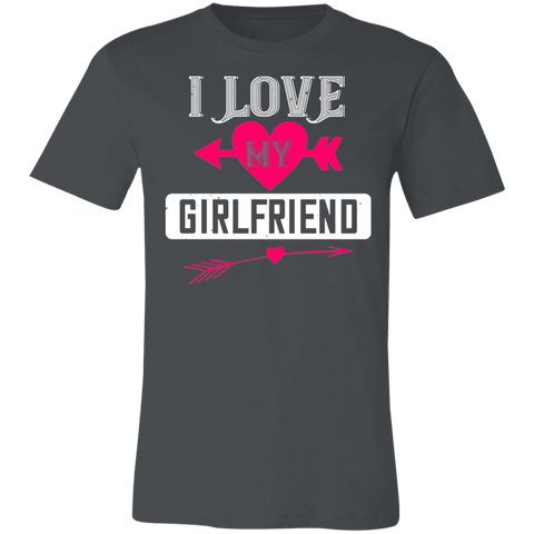 Image of Valentine Design Unisex Jersey Short-Sleeve T-Shirt