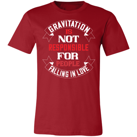Image of Valentine Design Unisex Jersey Short-Sleeve T-Shirt