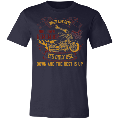 Image of Motorcycle Designs Premium Unisex Jersey Short-Sleeve T-Shirt