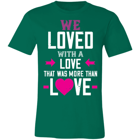 Image of Valentine Design Unisex Jersey Short-Sleeve T-Shirt