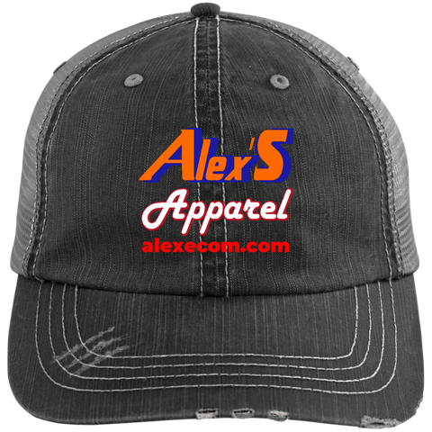 Image of Alexe's Distressed Unstructured Trucker Cap