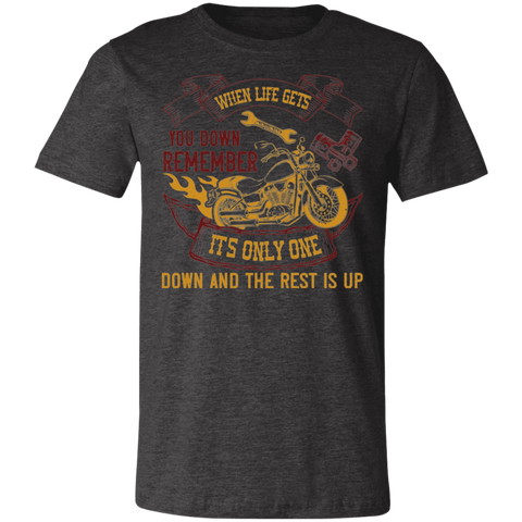 Image of Motorcycle Designs Premium Unisex Jersey Short-Sleeve T-Shirt