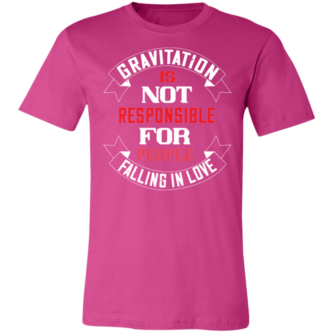 Image of Valentine Design Unisex Jersey Short-Sleeve T-Shirt