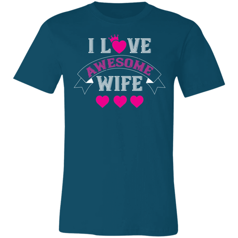 Image of Valentine Design Unisex Jersey Short-Sleeve T-Shirt