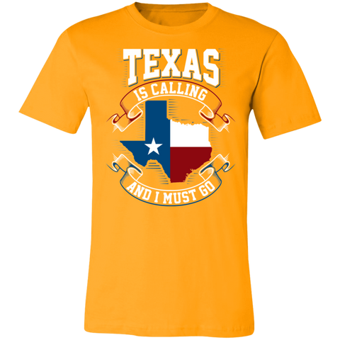 Image of Texas Design Premium Unisex Jersey Short-Sleeve T-Shirt