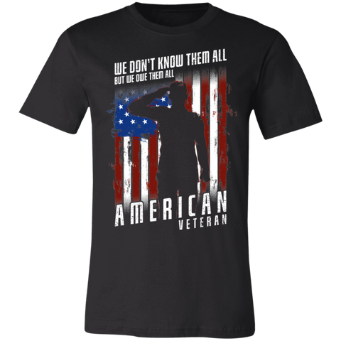 Image of Veteran Design Premium Unisex Jersey Short-Sleeve T-Shirt