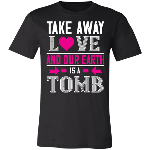 Image of Valentine Design Unisex Jersey Short-Sleeve T-Shirt