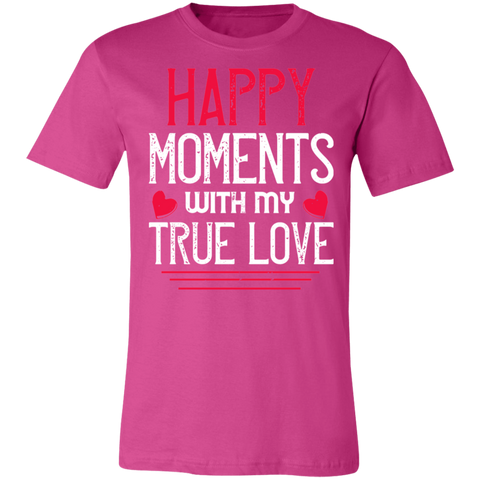 Image of Valentine Design Unisex Jersey Short-Sleeve T-Shirt