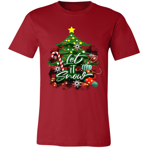 Image of Let it Snow Unisex Jersey Short-Sleeve T-Shirt