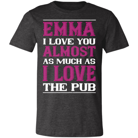 Image of Valentine Design Unisex Jersey Short-Sleeve T-Shirt