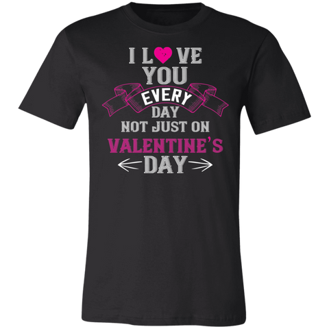 Image of Valentine Design Unisex Jersey Short-Sleeve T-Shirt