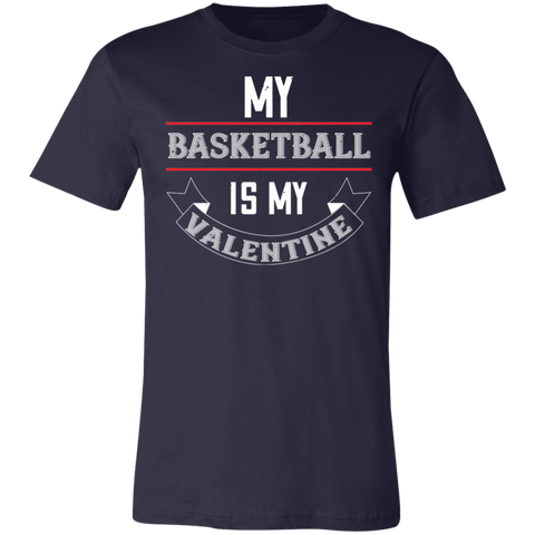Image of Valentine Design Unisex Jersey Short-Sleeve T-Shirt