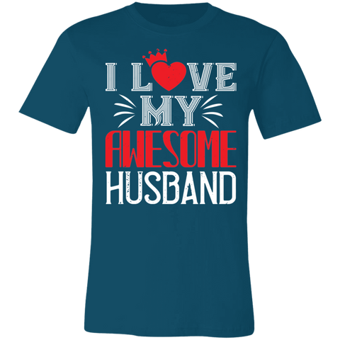 Image of Valentine Design Unisex Jersey Short-Sleeve T-Shirt