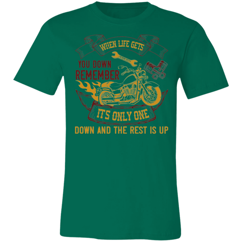 Image of Motorcycle Designs Premium Unisex Jersey Short-Sleeve T-Shirt