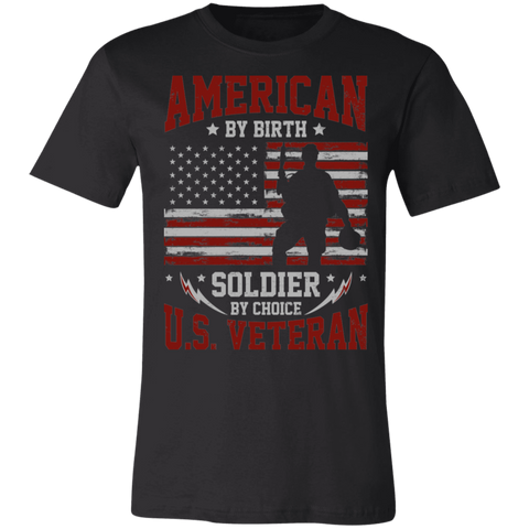 Image of Veteran Design Premium Unisex Jersey Short-Sleeve T-Shirt