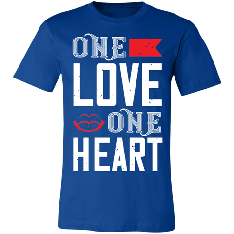 Image of Valentine Design Unisex Jersey Short-Sleeve T-Shirt