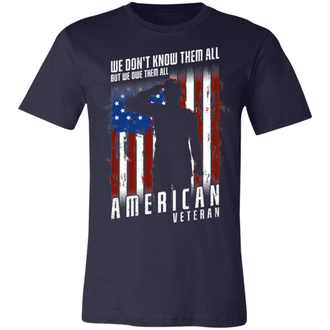 Image of Veteran Design Premium Unisex Jersey Short-Sleeve T-Shirt