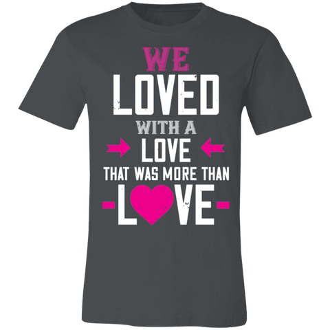 Image of Valentine Design Unisex Jersey Short-Sleeve T-Shirt