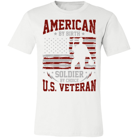 Image of Veteran Design Premium Unisex Jersey Short-Sleeve T-Shirt