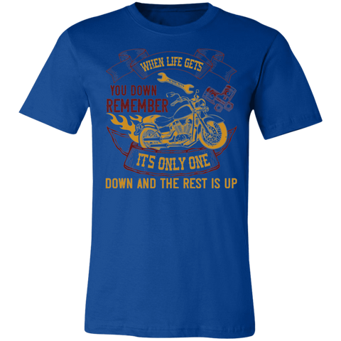 Image of Motorcycle Designs Premium Unisex Jersey Short-Sleeve T-Shirt