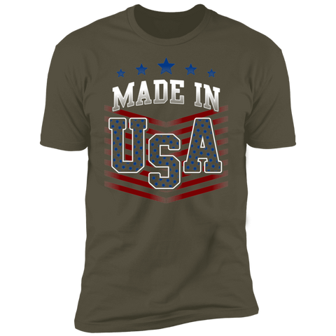 Image of Made In USA Premium Short Sleeve T-Shirt
