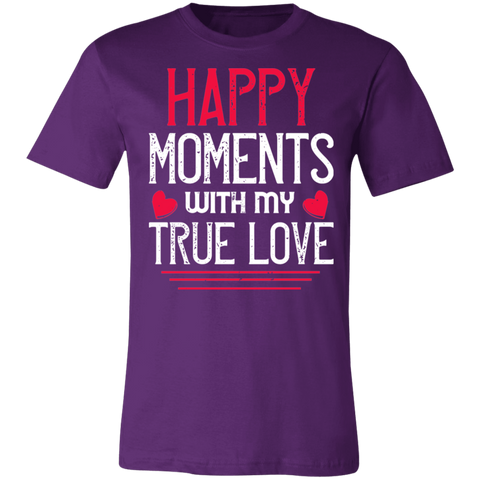 Image of Valentine Design Unisex Jersey Short-Sleeve T-Shirt