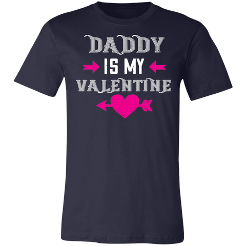 Image of Valentine Design Unisex Jersey Short-Sleeve T-Shirt
