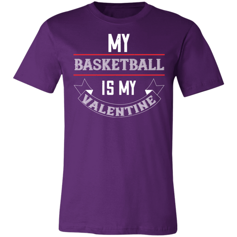 Image of Valentine Design Unisex Jersey Short-Sleeve T-Shirt
