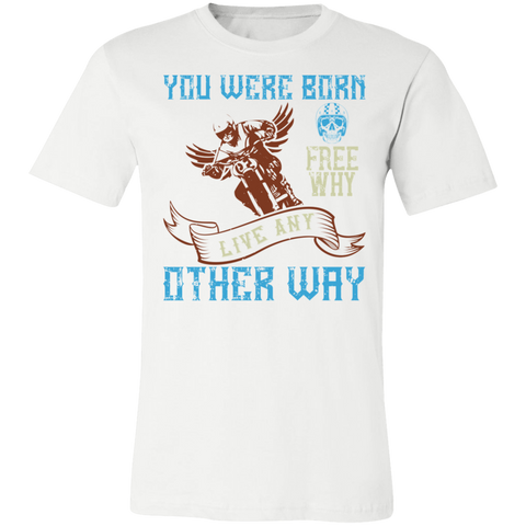 Image of Motorcycle Designs Premium Unisex Jersey Short-Sleeve T-Shirt