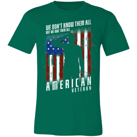 Image of Veteran Design Premium Unisex Jersey Short-Sleeve T-Shirt